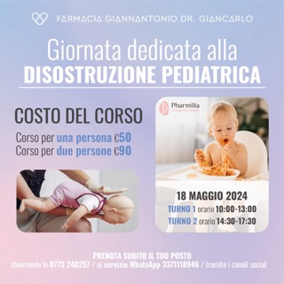 DISOSTRUZIONE PEDIATRICA
